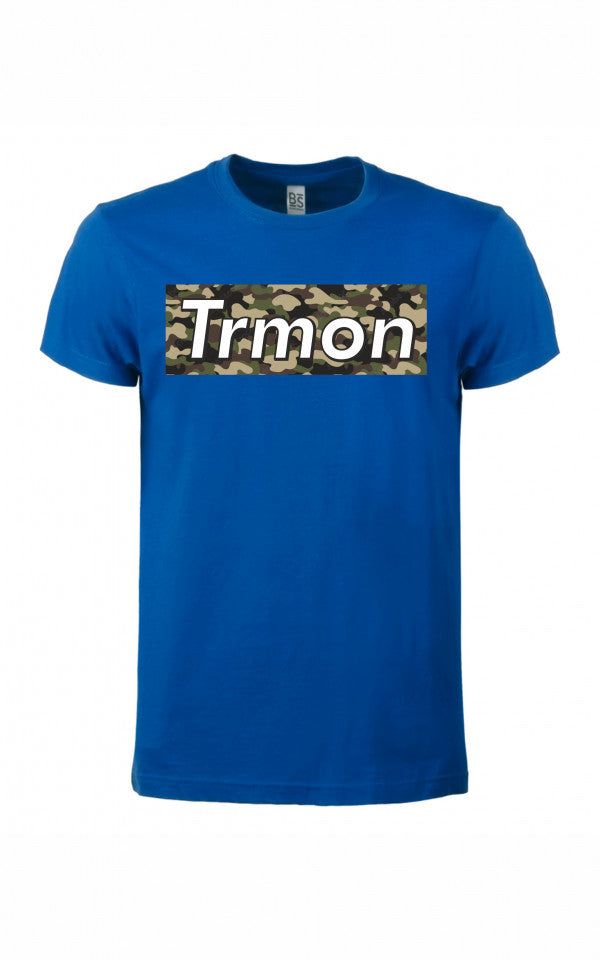 Maglietta unisex 100% cotone organico con stampa trmon