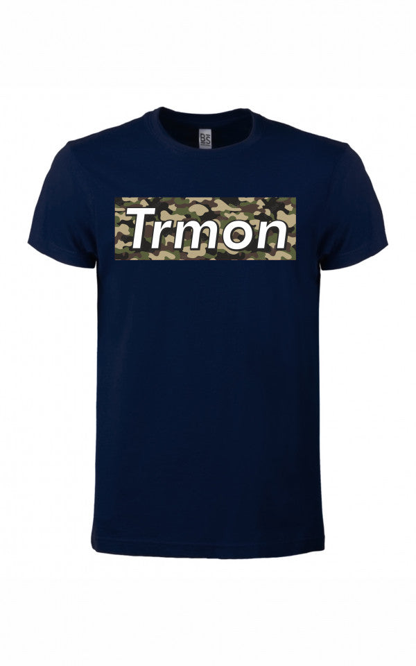 Maglietta unisex 100% cotone organico con stampa trmon