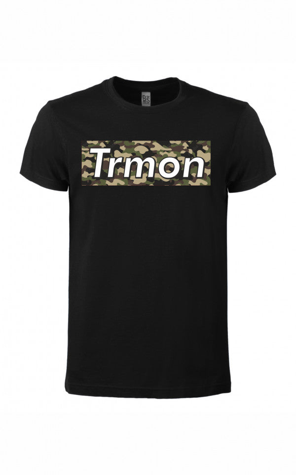 Maglietta unisex 100% cotone organico con stampa trmon