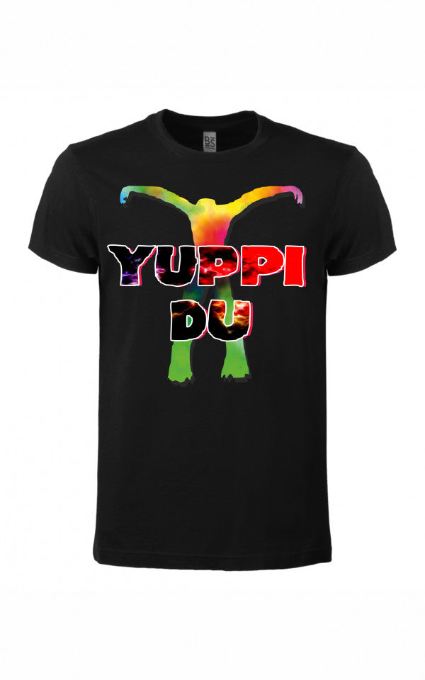 Maglietta unisex 100% cotone organico con stampa YUPPIDU