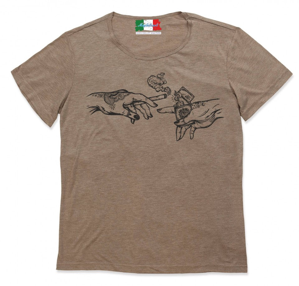 MAGLIETTA VINTAGE CON STAMPA