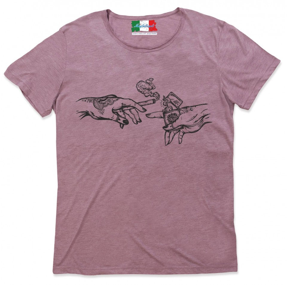 MAGLIETTA VINTAGE CON STAMPA