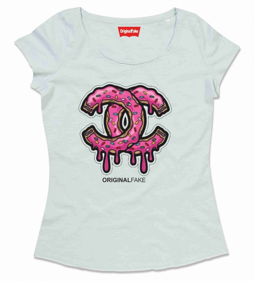 MAGLIETTE FIAMMATE DA DONNA VINTAGE ORIGINAL FAKE