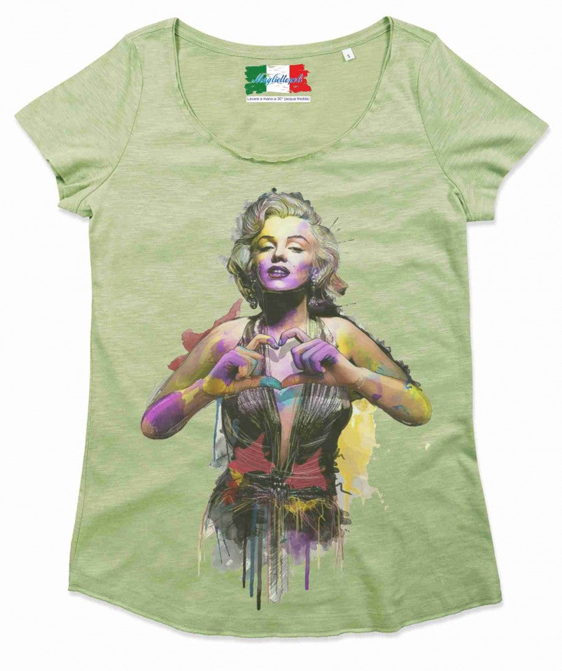MAGLIETTE FIAMMATE DA DONNA VINTAGE