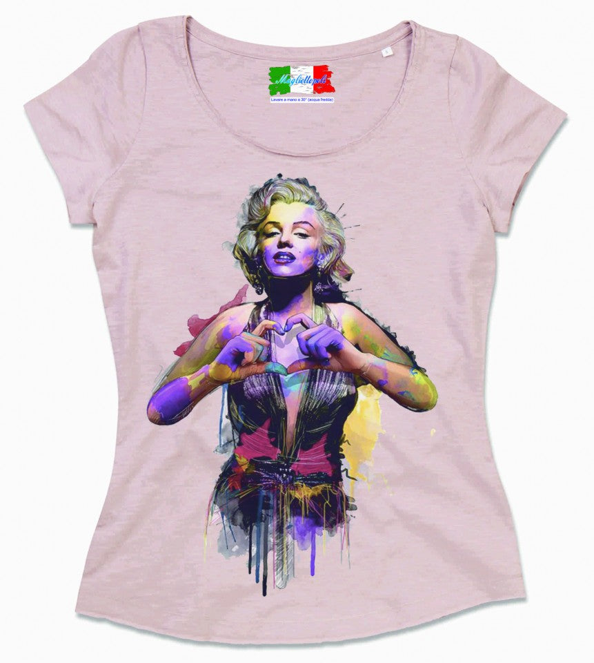 MAGLIETTE FIAMMATE DA DONNA VINTAGE