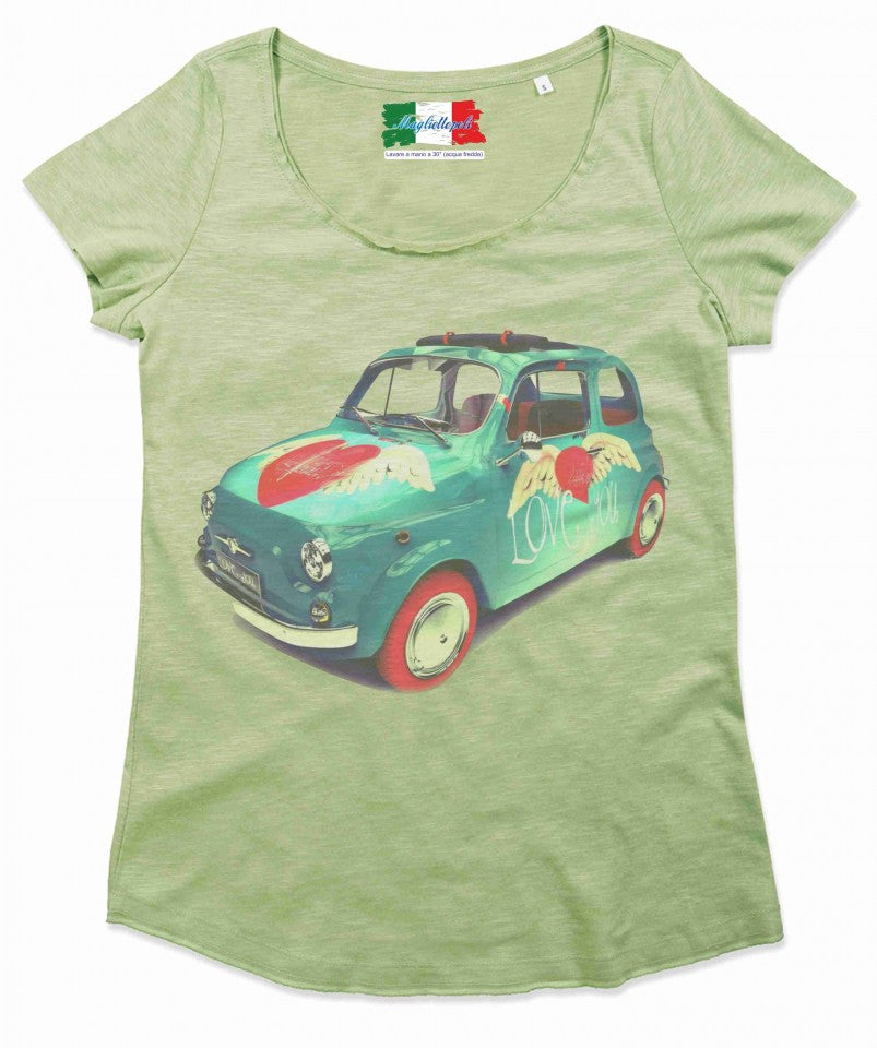 MAGLIETTE FIAMMATE DA DONNA VINTAGE