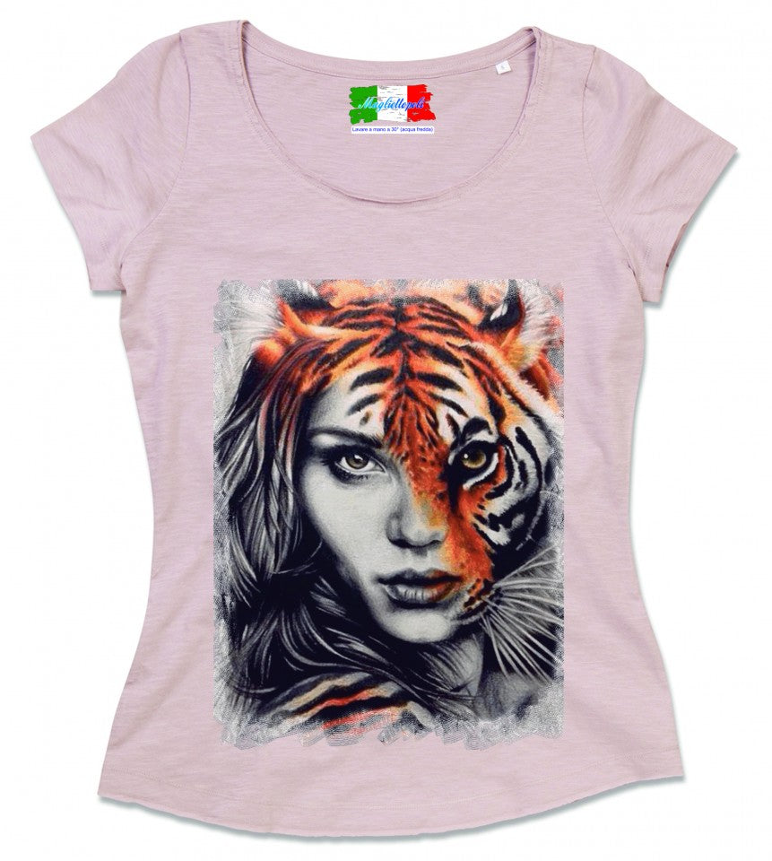 MAGLIETTE FIAMMATE DA DONNA VINTAGE