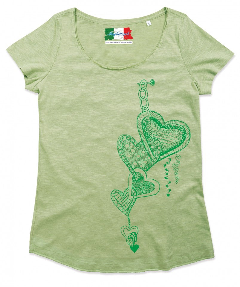 MAGLIETTE FIAMMATE DA DONNA VINTAGE