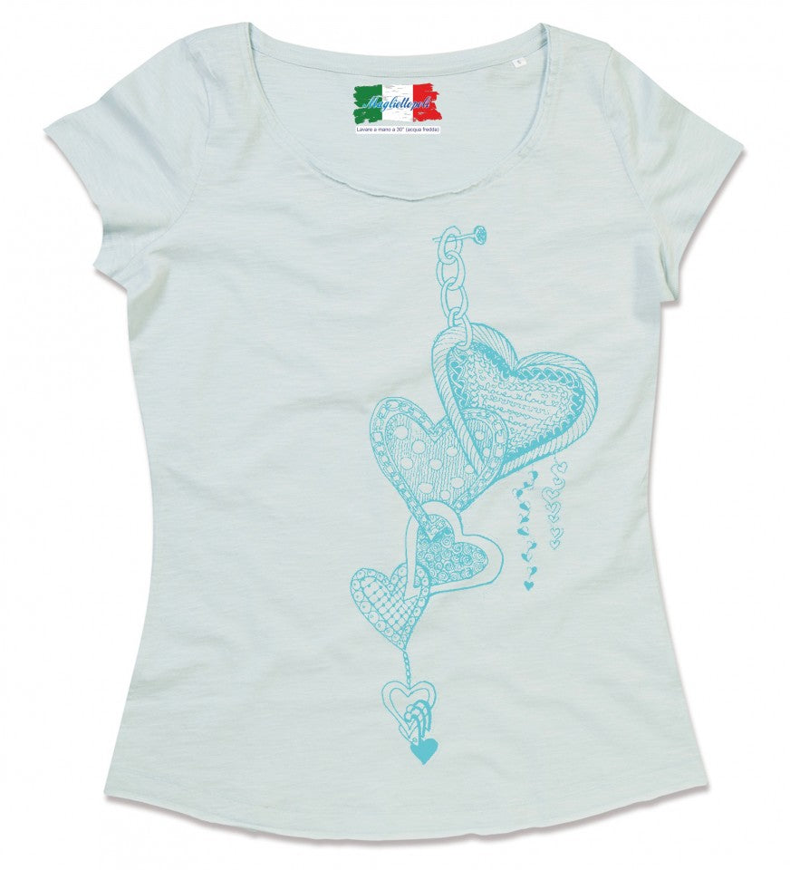 MAGLIETTE FIAMMATE DA DONNA VINTAGE