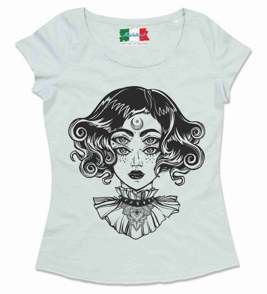 MAGLIETTE FIAMMATE DA DONNA VINTAGE
