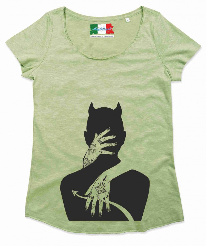 MAGLIETTE FIAMMATE DA DONNA VINTAGE