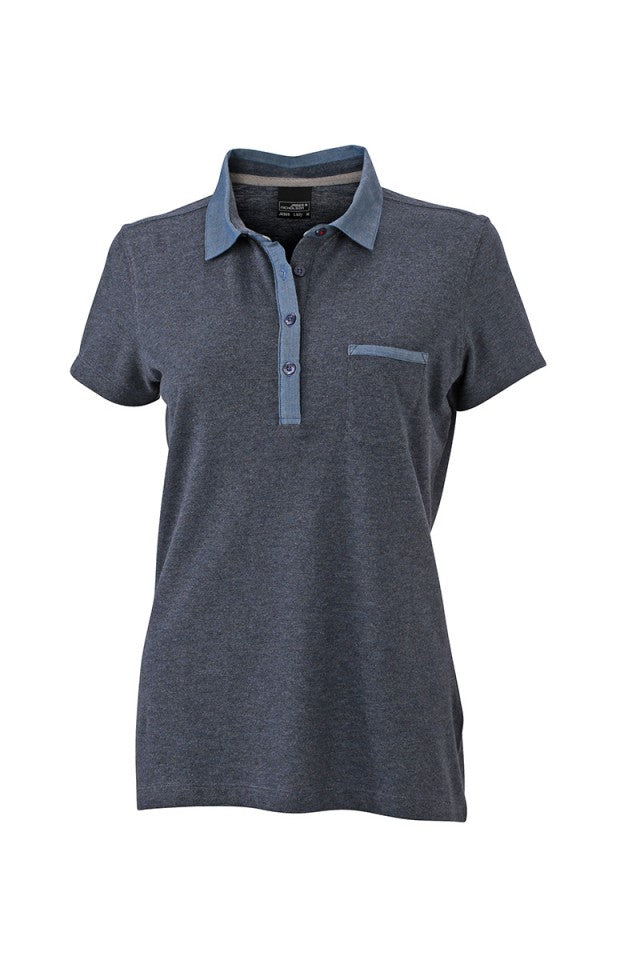 POLO DA DONNA DENIM
