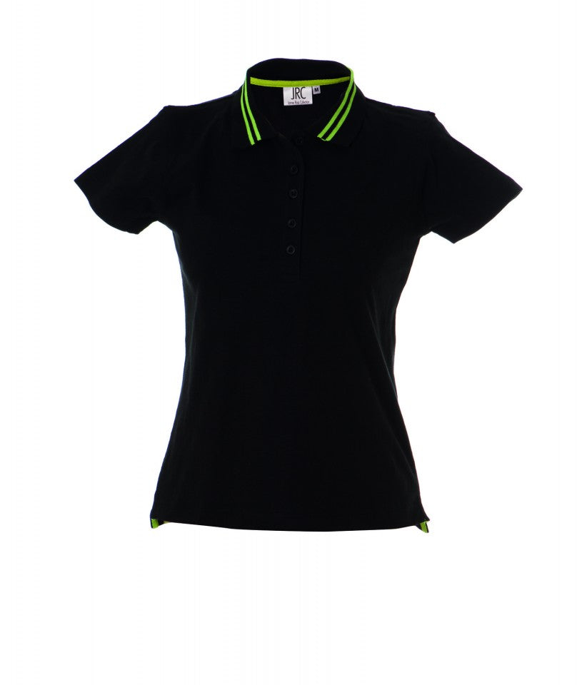 POLO DA DONNA TENERIFE TESSUTO FIAMMATO