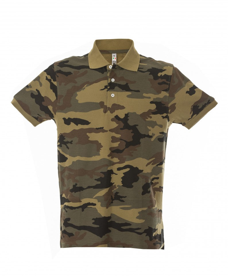 POLO DA UOMO CAMOUFLAGE