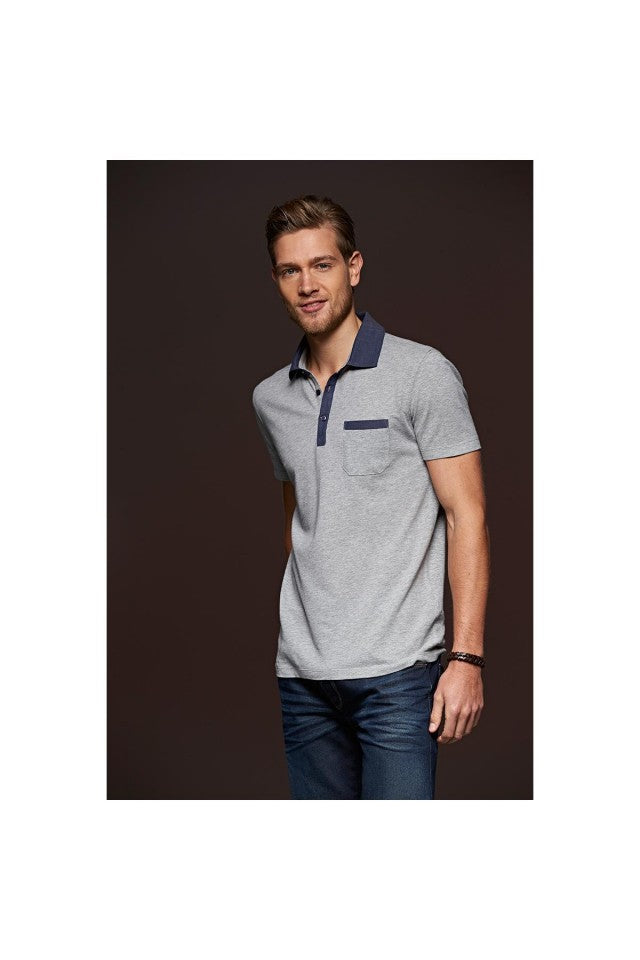 POLO DA UOMO DENIM