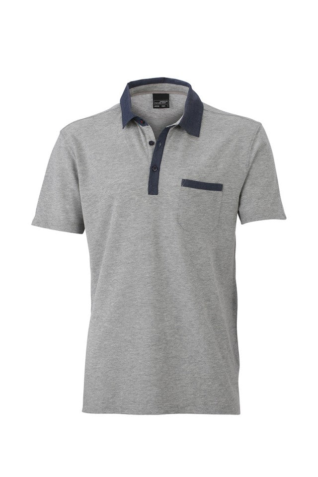 POLO DA UOMO DENIM