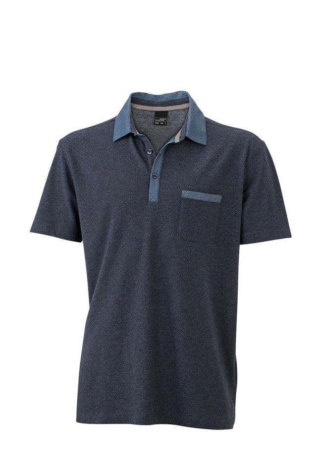 POLO DA UOMO DENIM