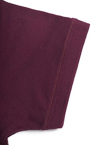 POLO DA UOMO PIQUE' COLLETTO DENIM
