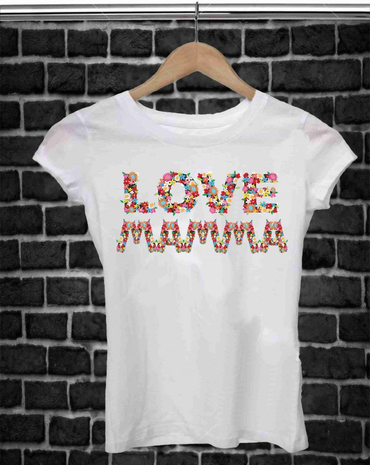 REGALA UNA MAGLIETTA PER LA FESTA DELLA MAMMA TITOLO: LOVE