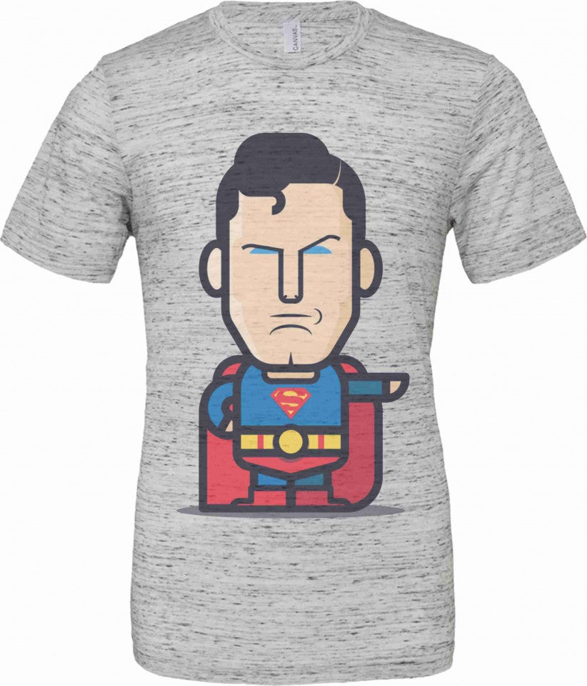 T-shirt unisex Poly-Cotton EFFETTO MARMO con stampa motivo NERD