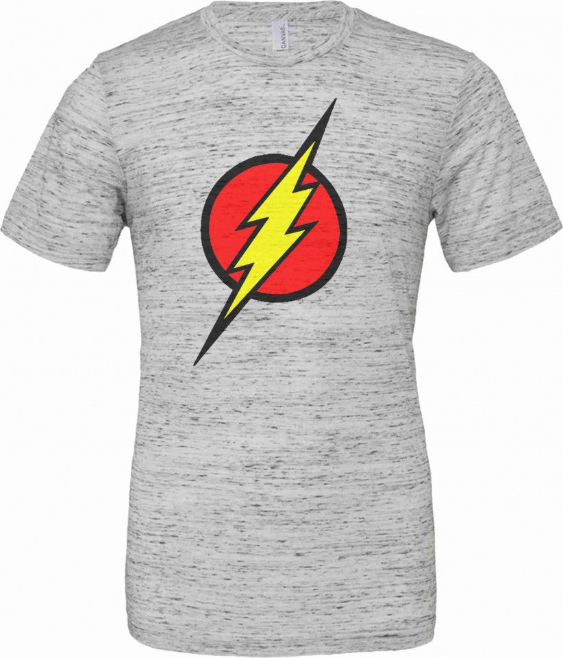 T-shirt unisex Poly-Cotton EFFETTO MARMO con stampa motivo NERD