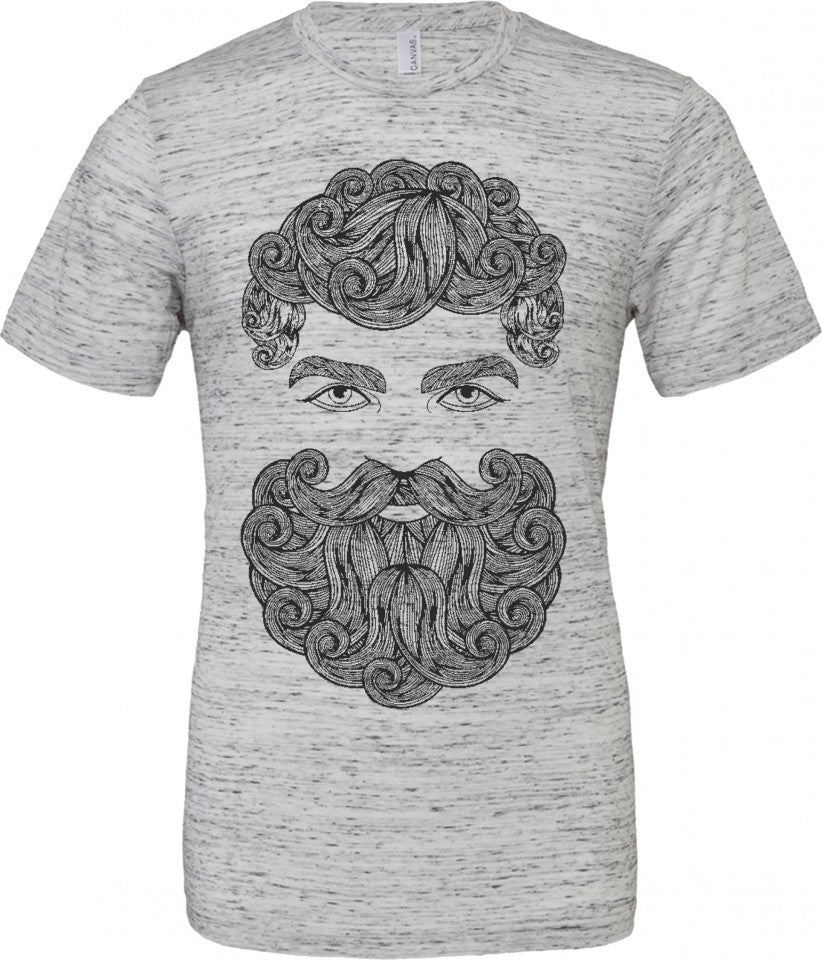 T-shirt unisex Poly-Cotton EFFETTO MARMO con stampa