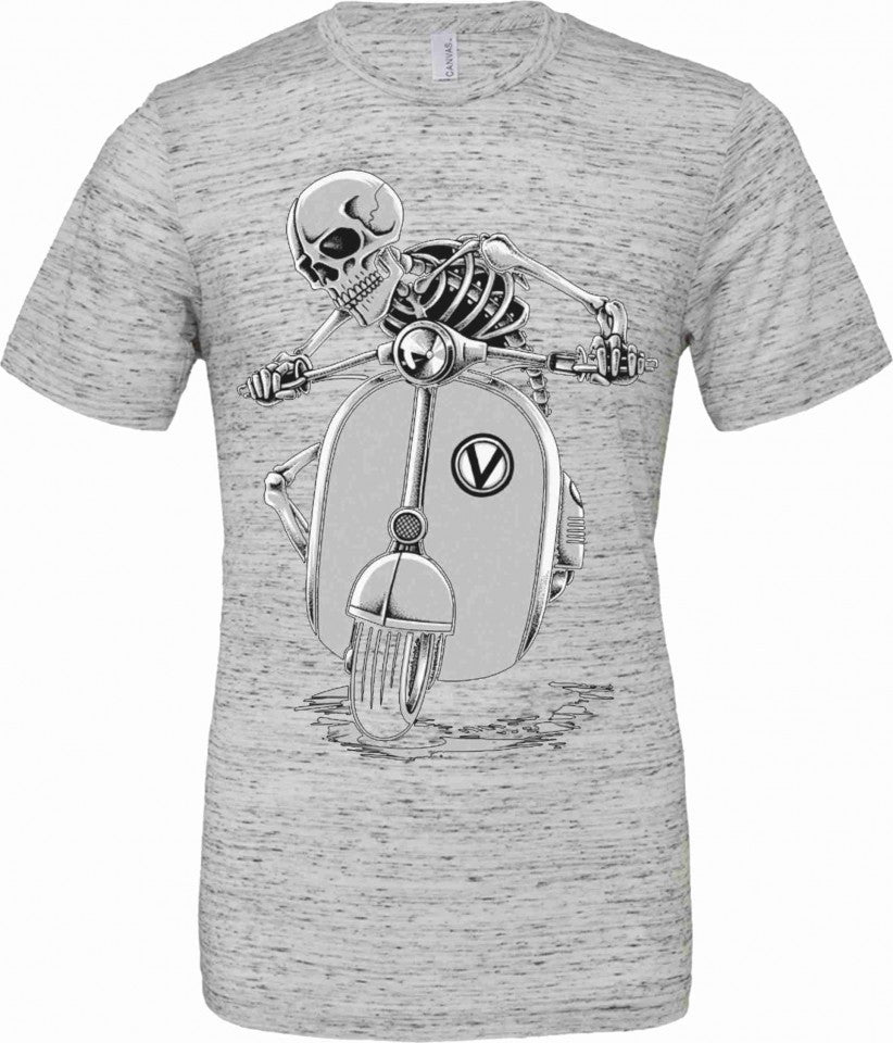 T-shirt unisex Poly-Cotton EFFETTO MARMO con stampa