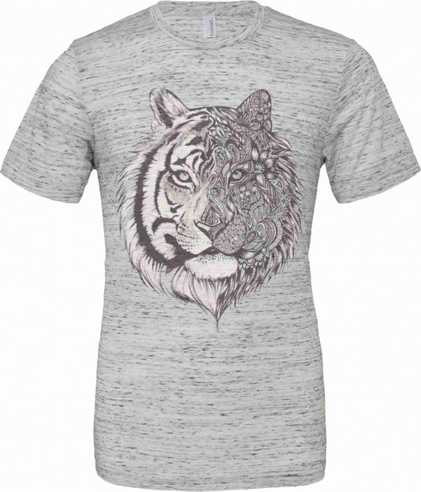 T-shirt unisex Poly-Cotton EFFETTO MARMO con stampa