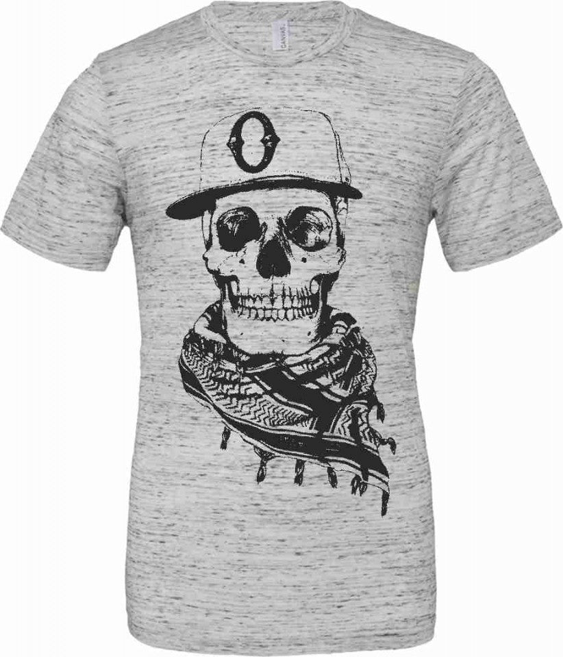 T-shirt unisex Poly-Cotton EFFETTO MARMO con stampa