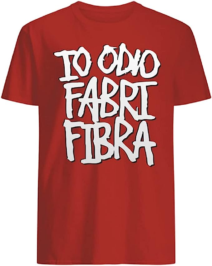 Io odio fabri deals fibra maglietta