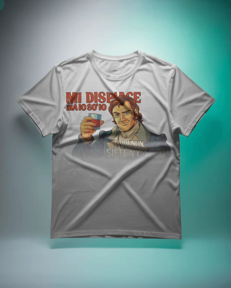 Maglietta BIANCA con la stampa Marchese del Grillo