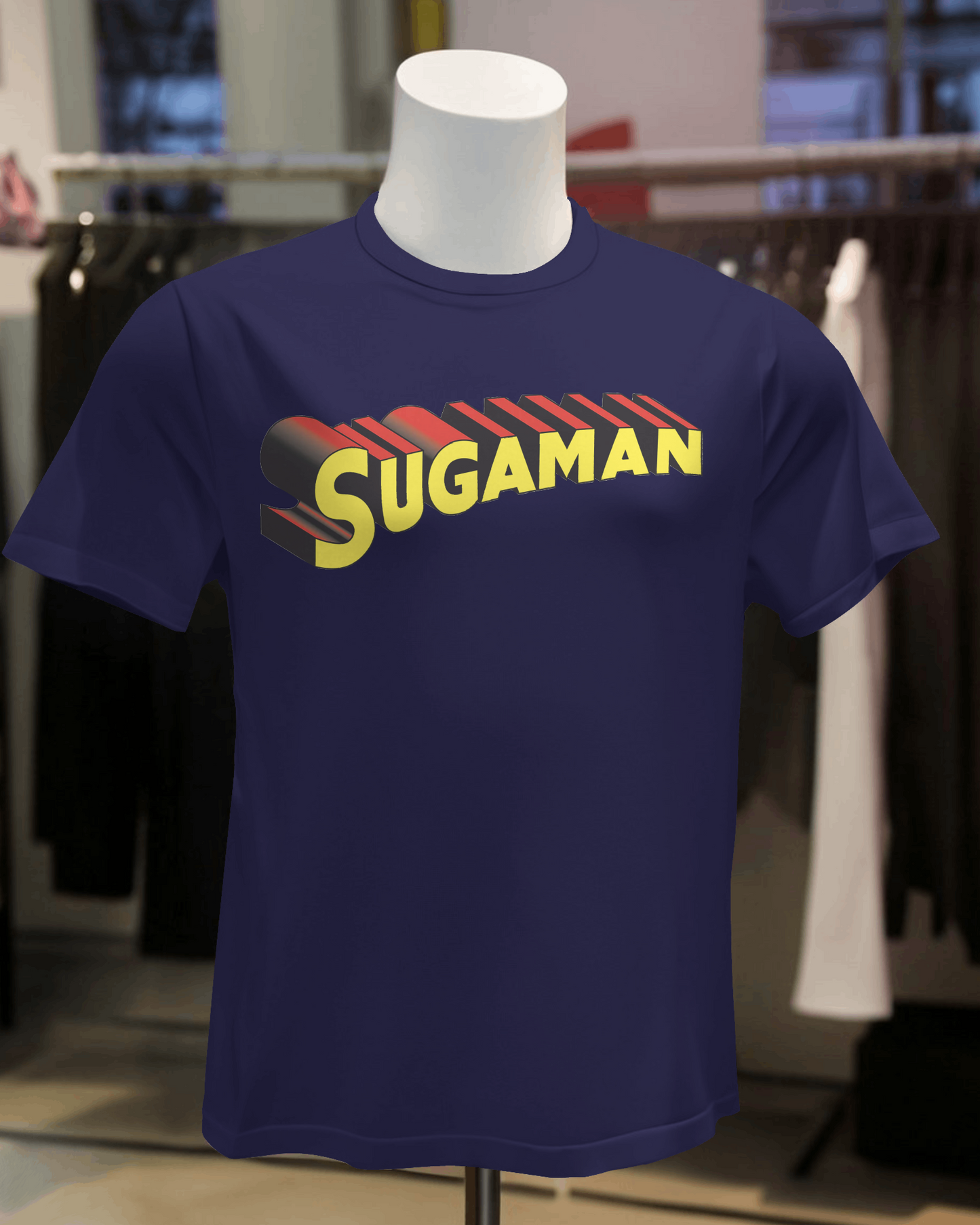 Maglietta manica corta con stampa Sugaman