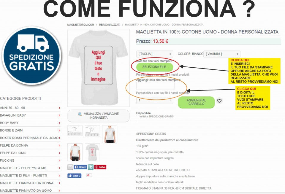 BAVAGLINI COLORE NATURAL PERSONALIZZATO