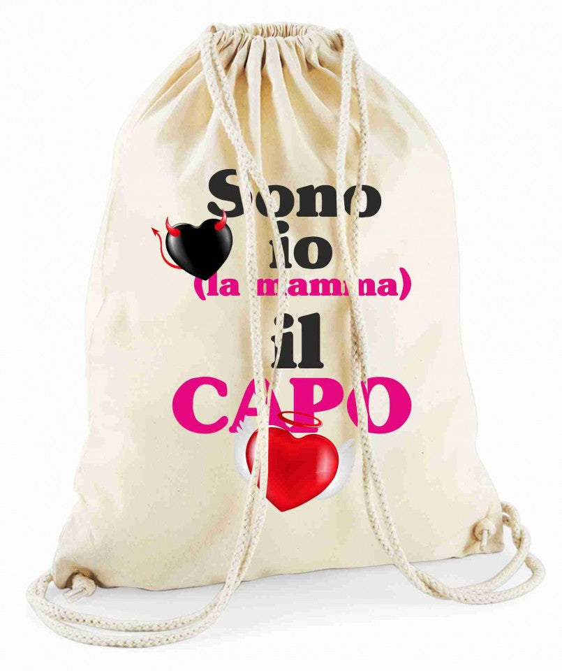 Borse e zaini con un solo lato stampato