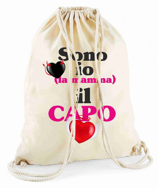 Borse e zaini con un solo lato stampato