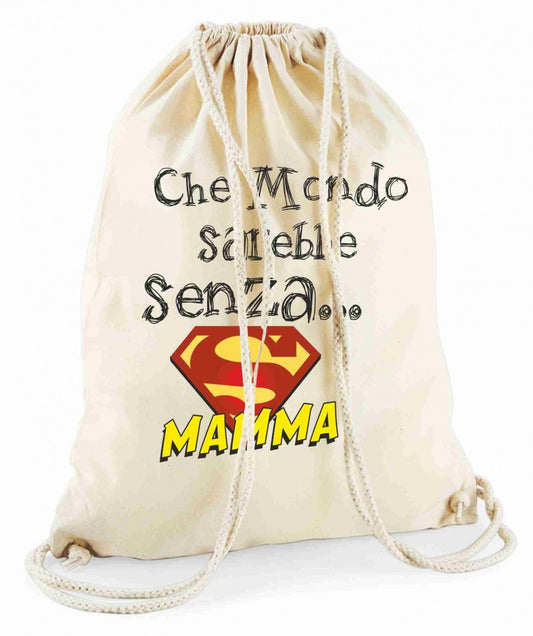 Borse e zaini con un solo lato stampato