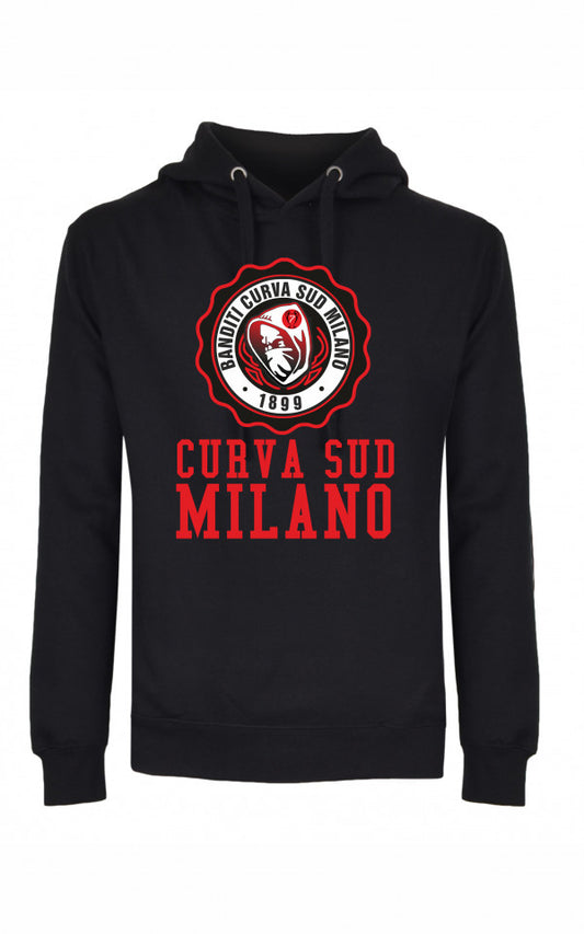 Felpa CON MARSUPIO E CAPPUCCIO DA ADULTO con stampa curva SUD