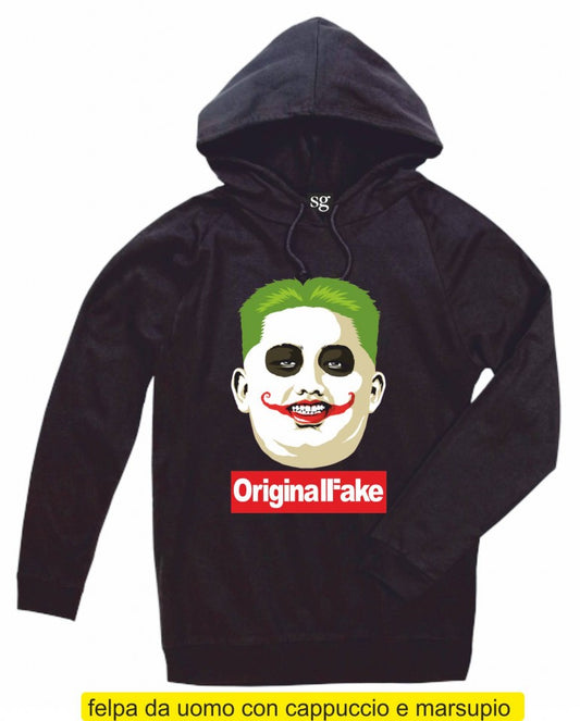Felpa CON MARSUPIO E CAPPUCCIO da uomo ORIGINAL FAKE