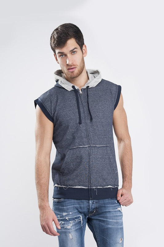 FELPA GILET DA UOMO