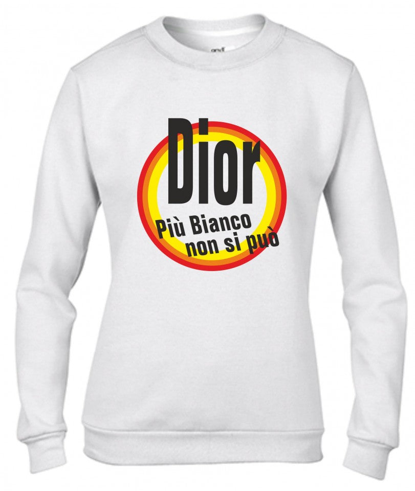 Felpa girocollo Fashion ORIGINAL FAKE DA DONNA