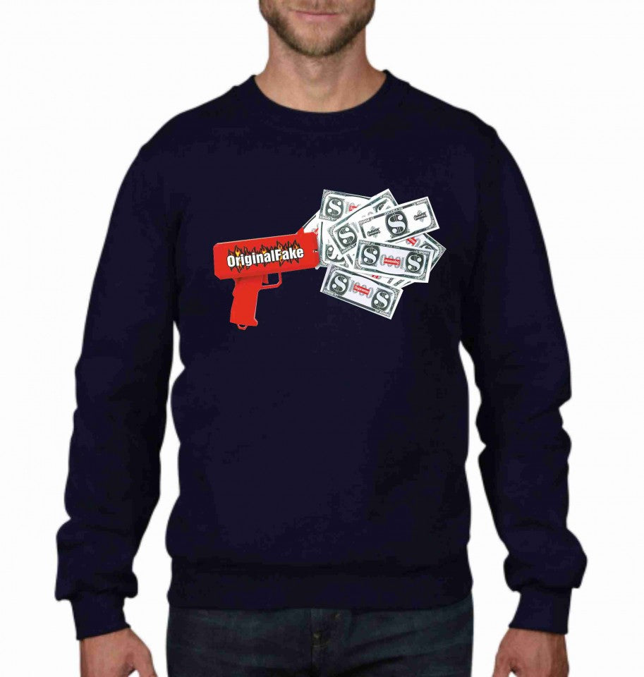 Felpa girocollo Fashion ORIGINALFAKE