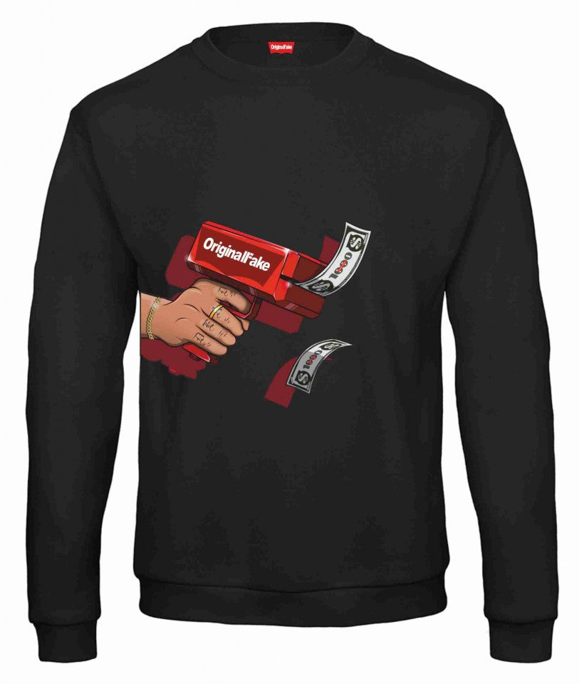 Felpa girocollo Fashion ORIGINALFAKE