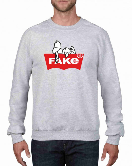 Felpa girocollo Fashion ORIGINALFAKE