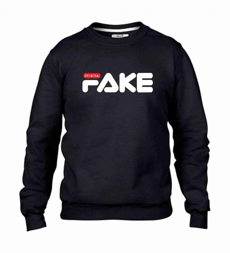 Felpa girocollo Fashion ORIGINALFAKE