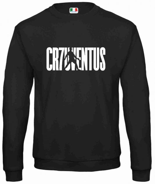 Felpa vestibilita' larga girocollo Fashion cris7
