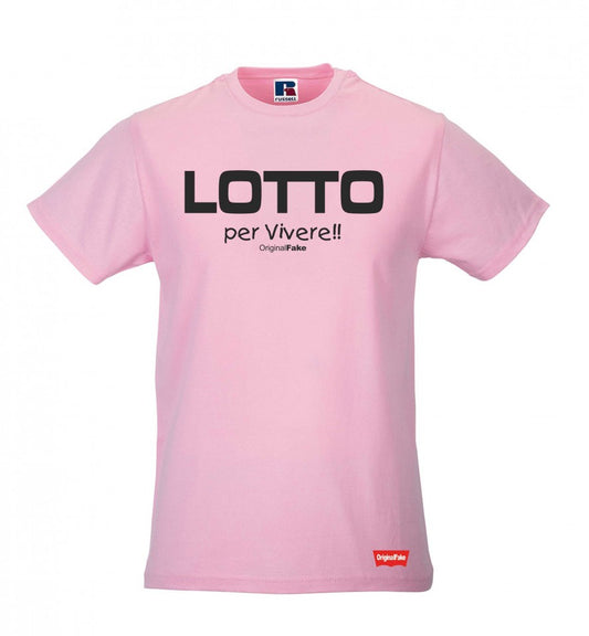 MAGLIETTA COLORE ROSA STAMPA ORIGINAL FAKE