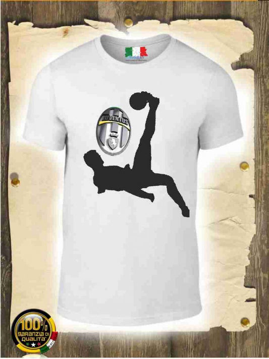 MAGLIETTA "CR7" 100% COTONE BIMBO/A CON STAMPA PERSONALIZZATA SU RETRO