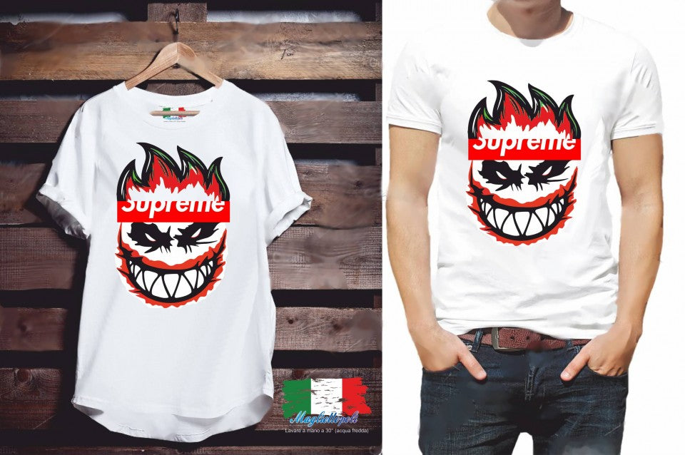 MAGLIETTA IN 100% COTONE CLASSICO E FIAMMATO DA UOMO ORIGINAL FAKE