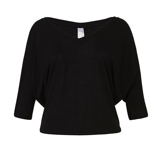 MAGLIETTA IN 100% COTONE DA DONNA MANICA DOLMAN bis