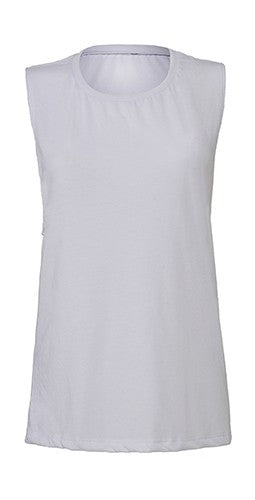 MAGLIETTA IN 100% COTONE DA DONNA TITOLO TANK SCOOP